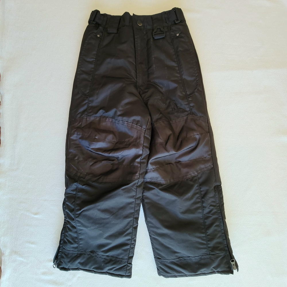 Rugged Bear Black Snow Pants Kids Boys Girls Size 4/5